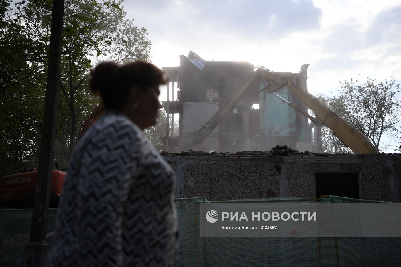 Выселенные пятиэтажные дома в Москве