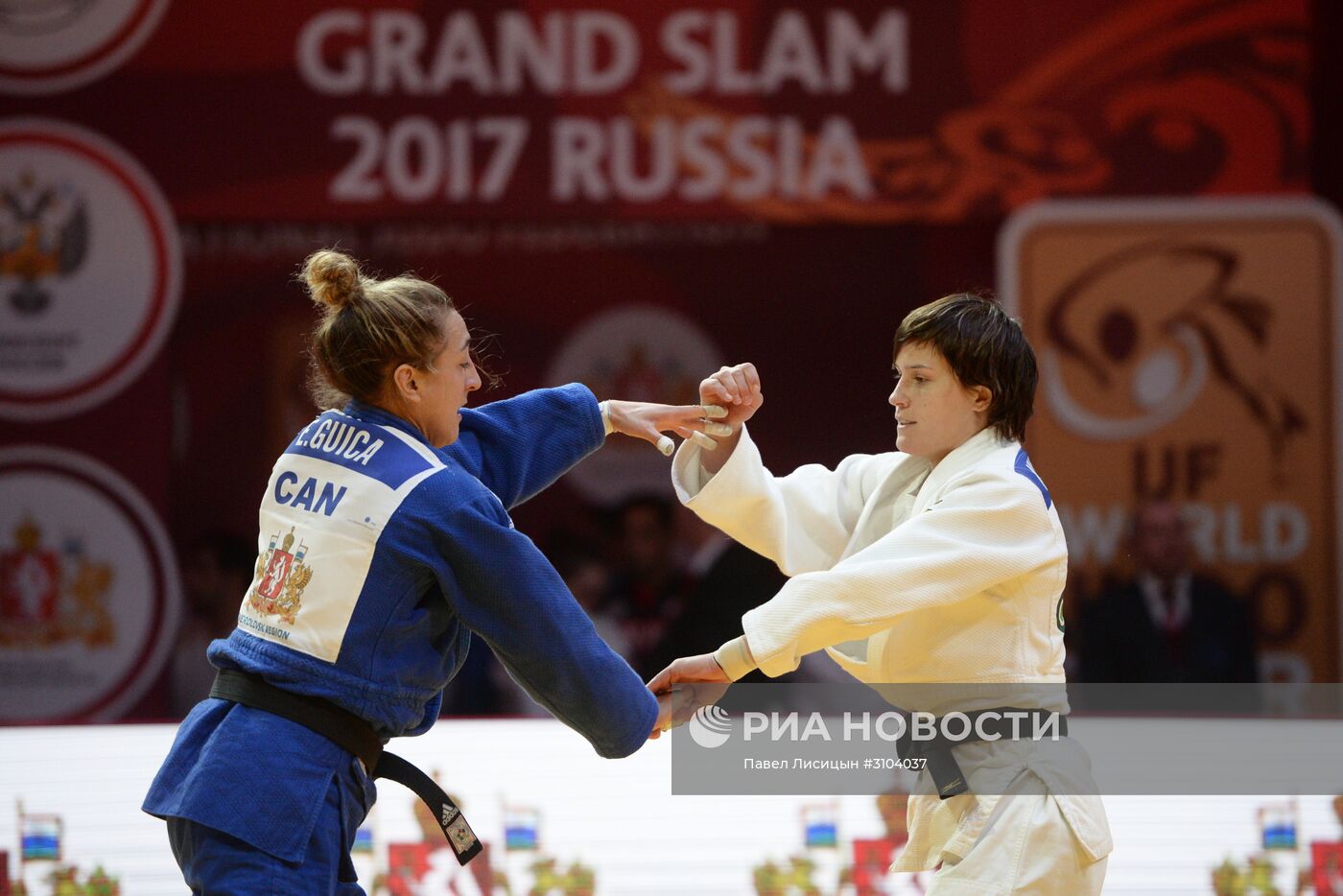 Дзюдо. Этап турнира "Большой шлем". Первый день