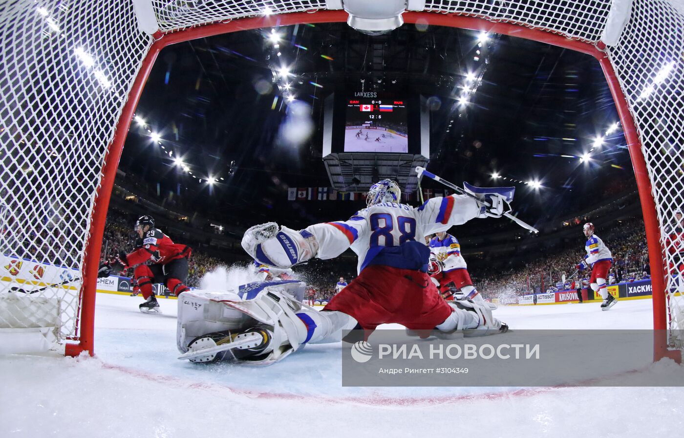 Хоккей. Чемпионат мира. Матч Канада - Россия