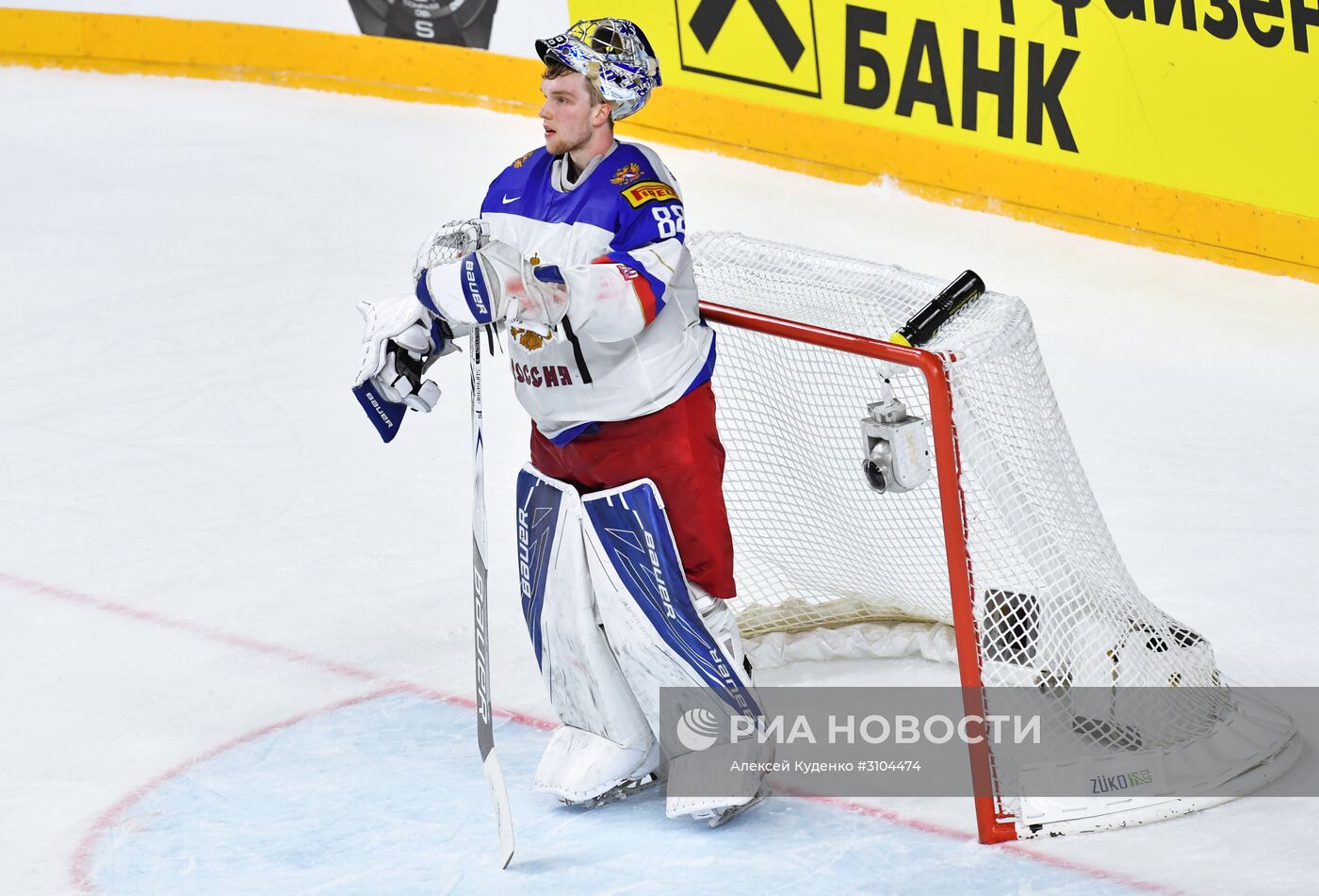 Хоккей. Чемпионат мира. Матч Канада - Россия