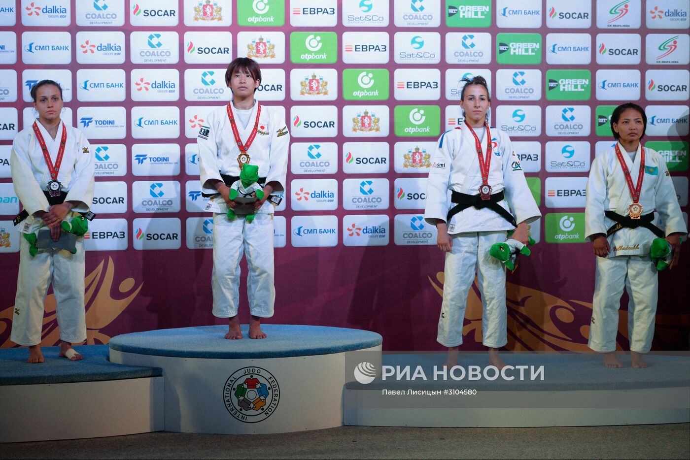 Дзюдо. Этап турнира "Большой шлем". Первый день