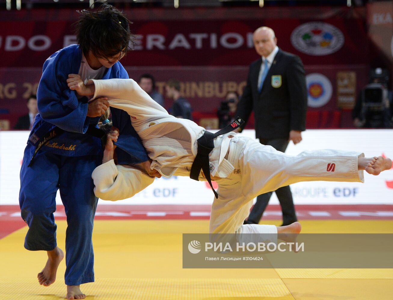 Дзюдо. Этап турнира "Большой шлем". Первый день