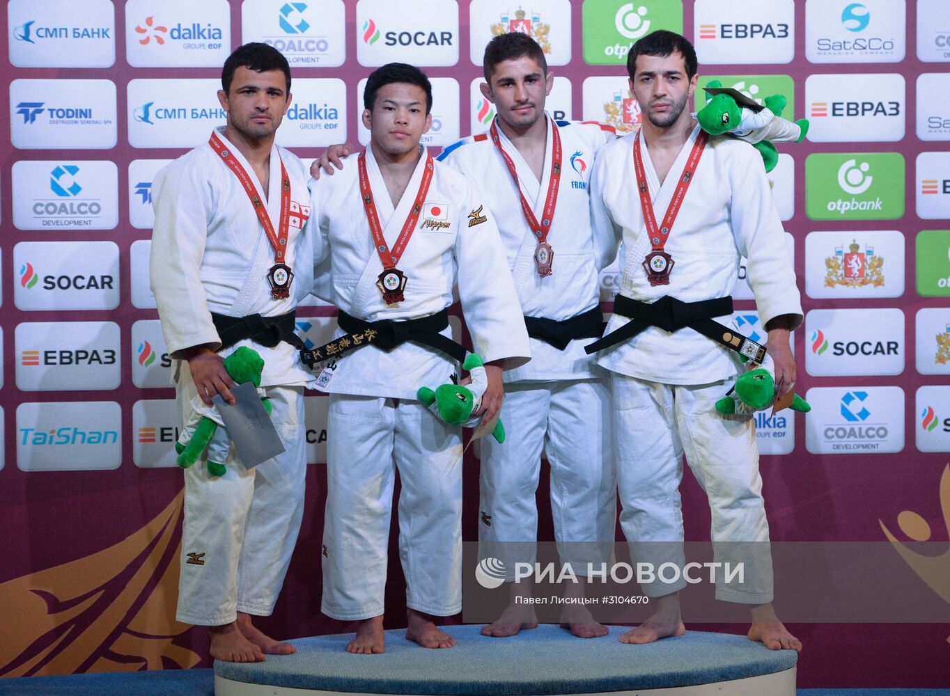 Дзюдо. Этап турнира "Большой шлем". Первый день