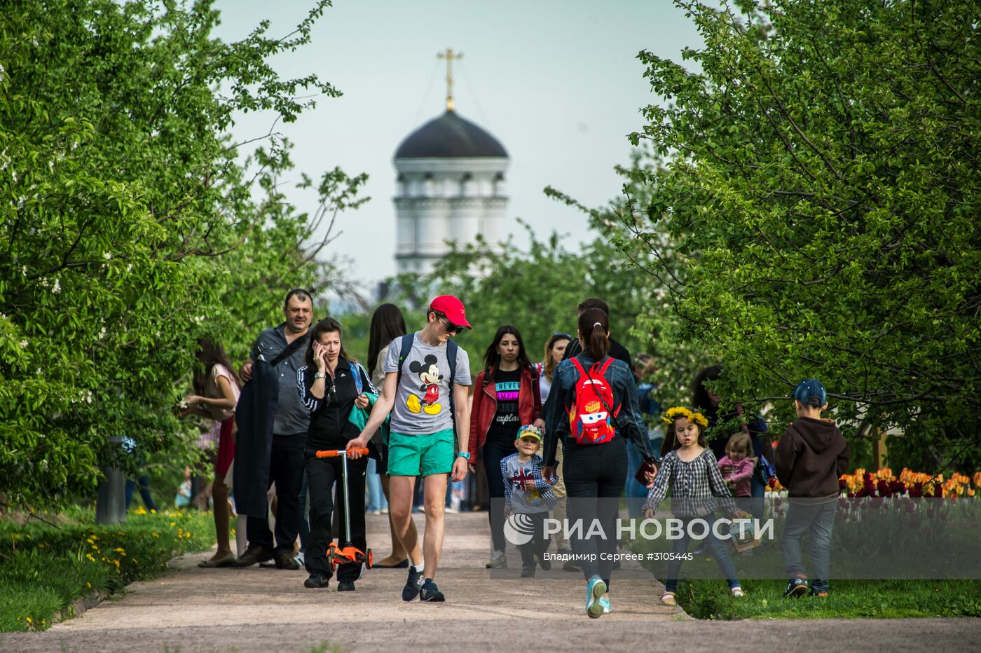 В Москве началось цветение яблонь