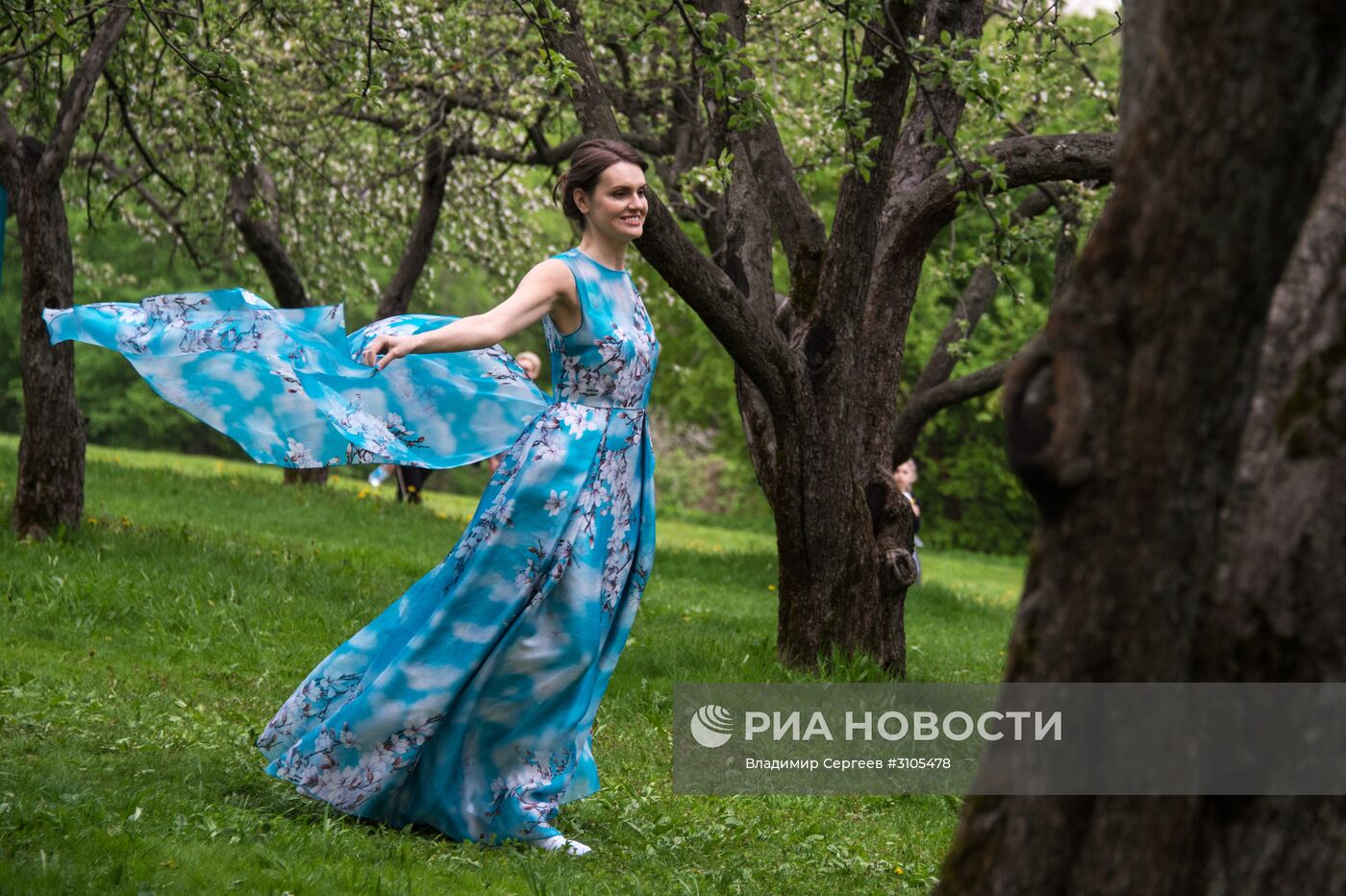 В Москве началось цветение яблонь