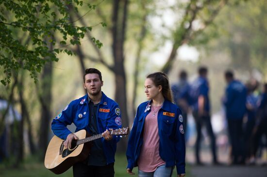 Слёт студенческих отрядов в Омской области