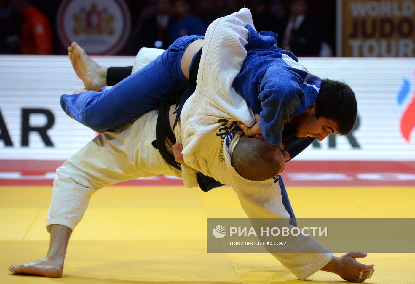 Дзюдо. Этап турнира "Большой шлем". Второй день