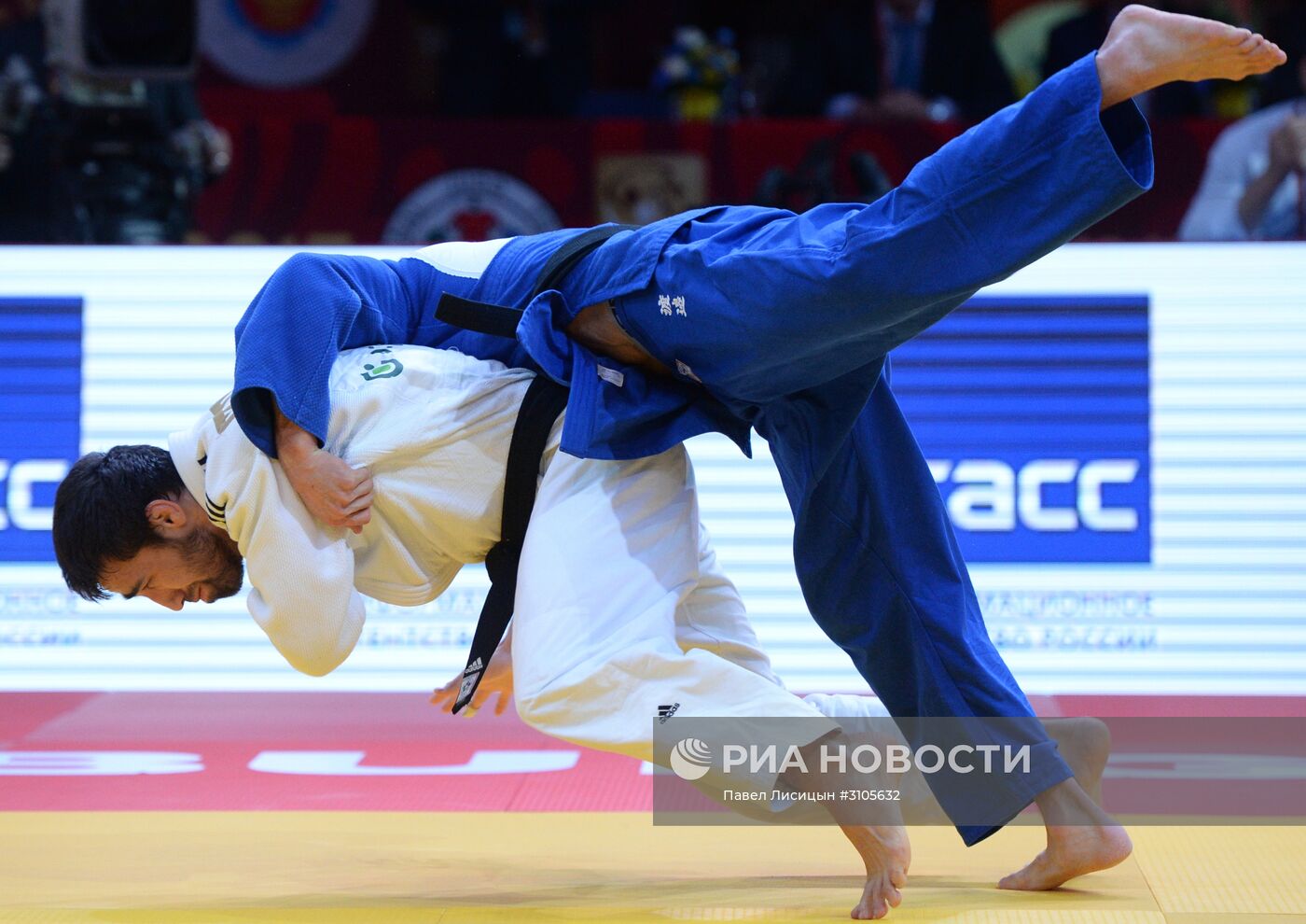 Дзюдо. Этап турнира "Большой шлем". Второй день