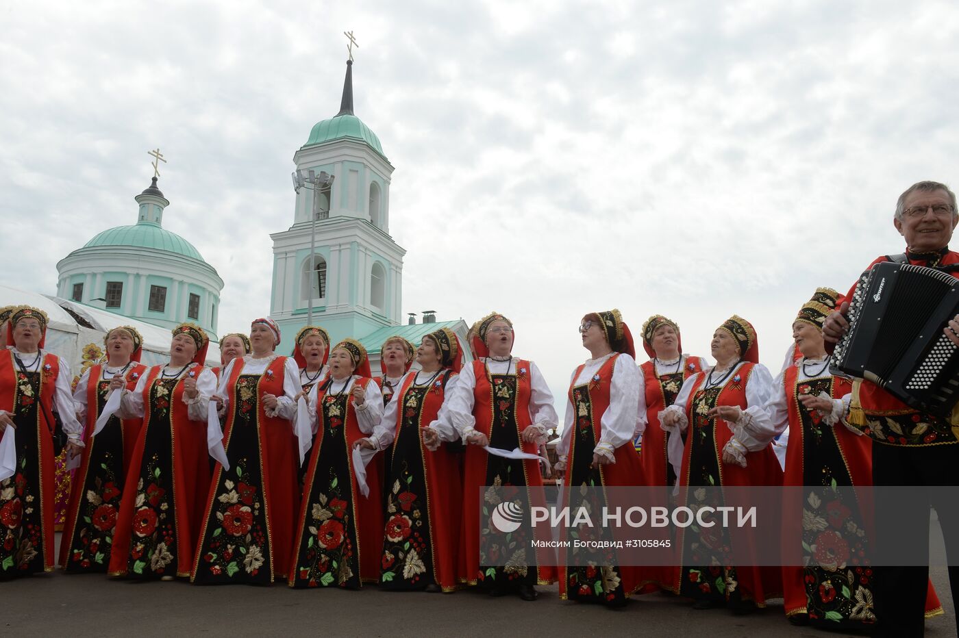 Русский народный праздник "Каравон" в Татарстане