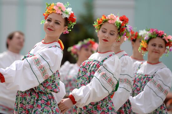 Русский народный праздник "Каравон" в Татарстане