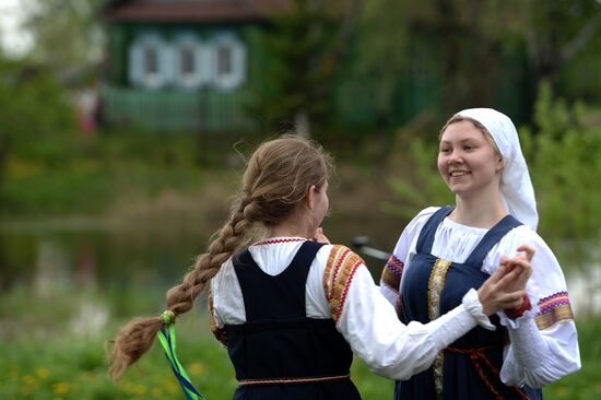 Русский народный праздник "Каравон" в Татарстане