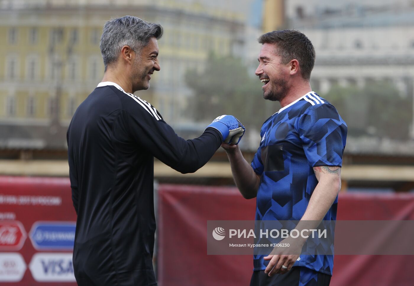 Футбол. Товарищеский матч. Легенды FIFA - сборная России