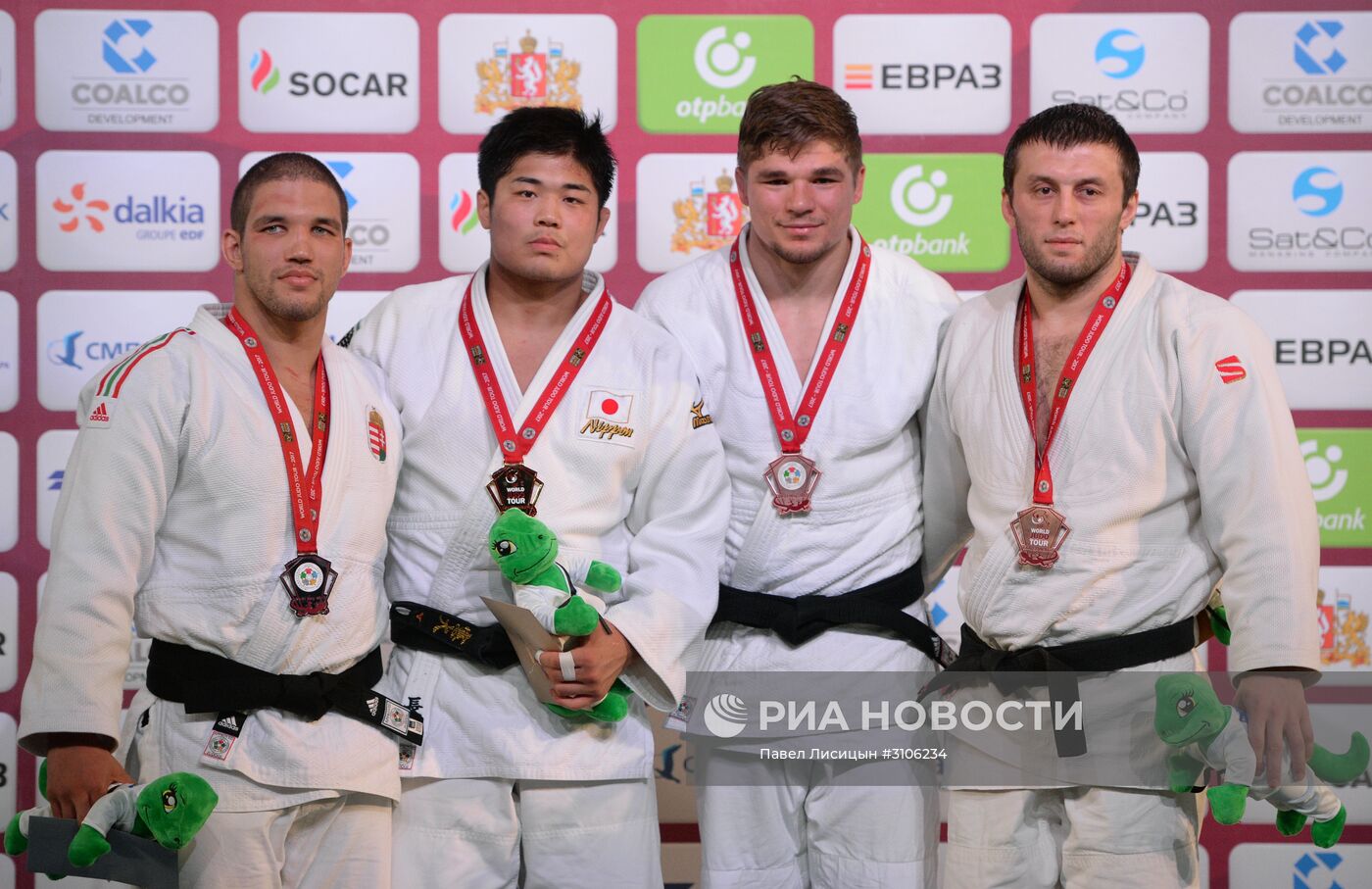 Дзюдо. Этап турнира "Большой шлем". Второй день