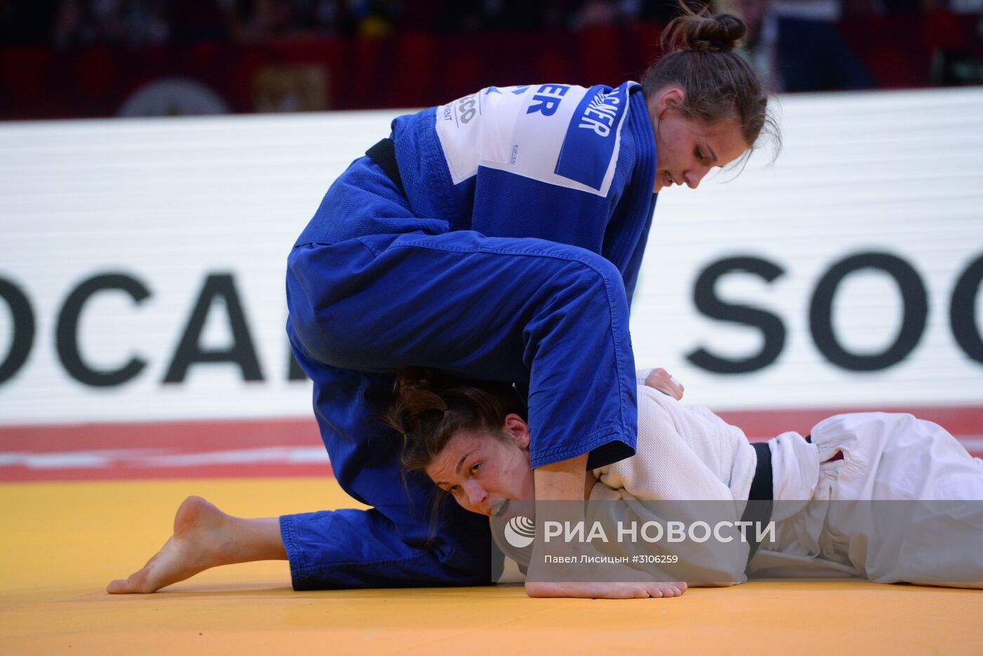 Дзюдо. Этап турнира "Большой шлем". Второй день