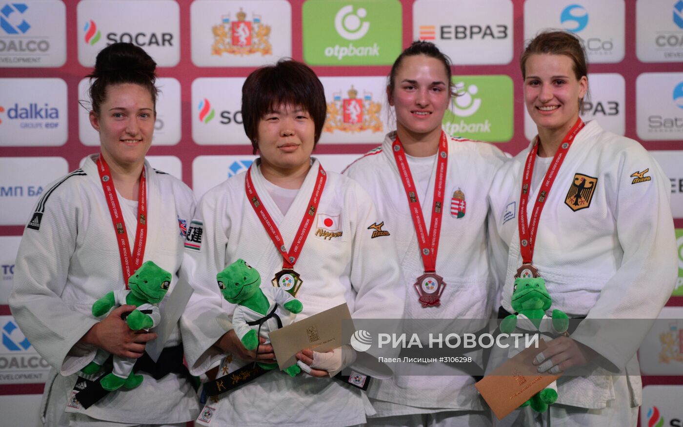 Дзюдо. Этап турнира "Большой шлем". Второй день