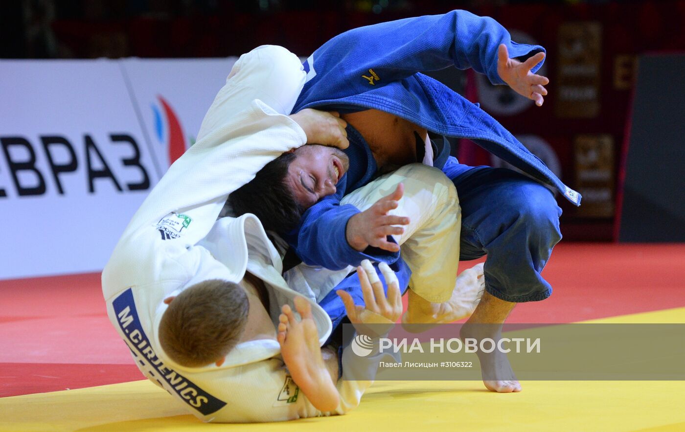 Дзюдо. Этап турнира "Большой шлем". Второй день