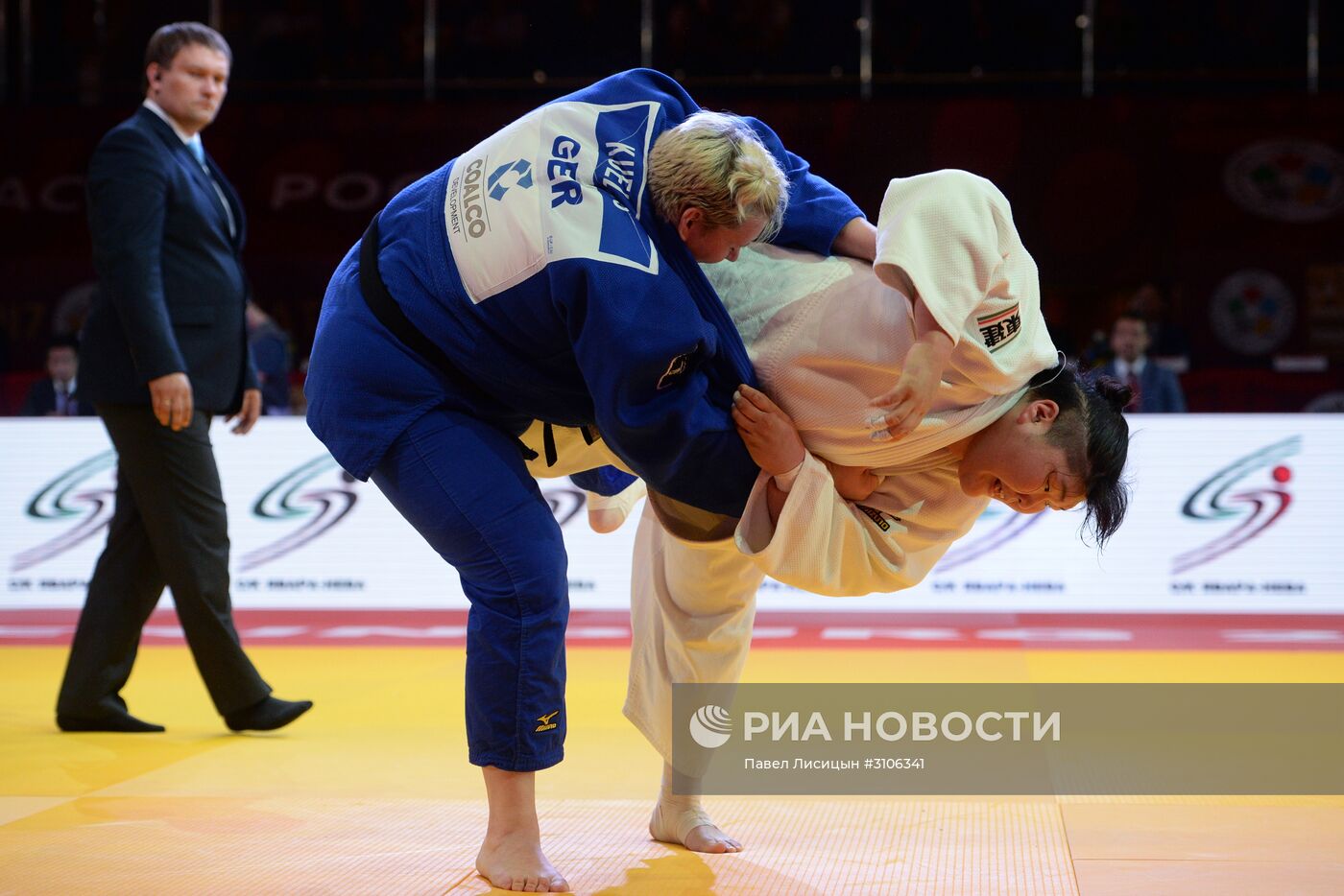 Дзюдо. Этап турнира "Большой шлем". Второй день