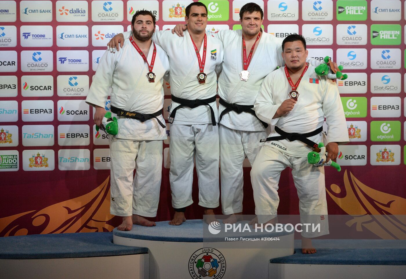 Дзюдо. Этап турнира "Большой шлем". Второй день