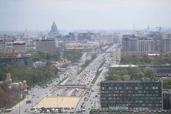 Вид на Ленинградский проспект