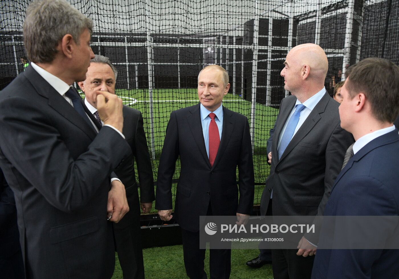 Рабочая поездка президента РФ В. Путина в Краснодарский край