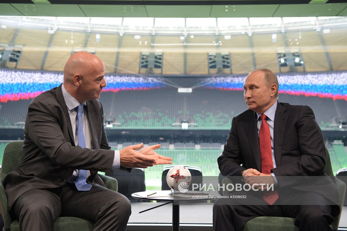 Рабочая поездка президента РФ В. Путина в Краснодарский край