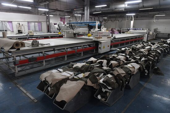Швейная фабрика в пригороде Дамаска