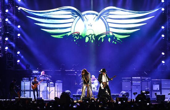Концерт группы Aerosmith