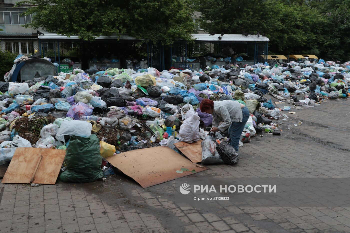 Проблема утилизации мусора во Львове