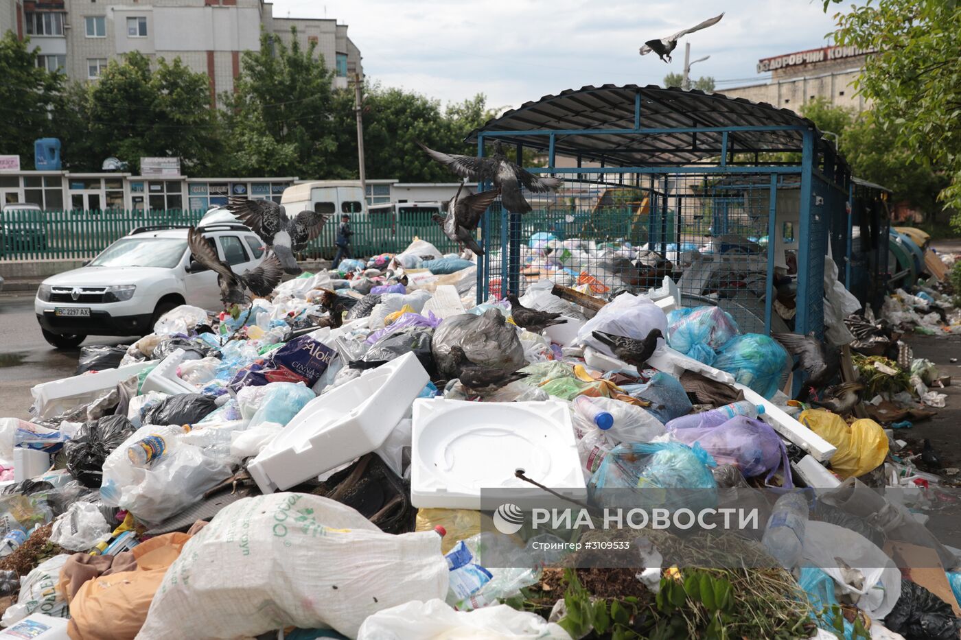 Проблема утилизации мусора во Львове
