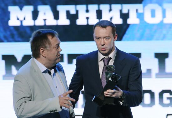 Церемония закрытия 9 сезона КХЛ