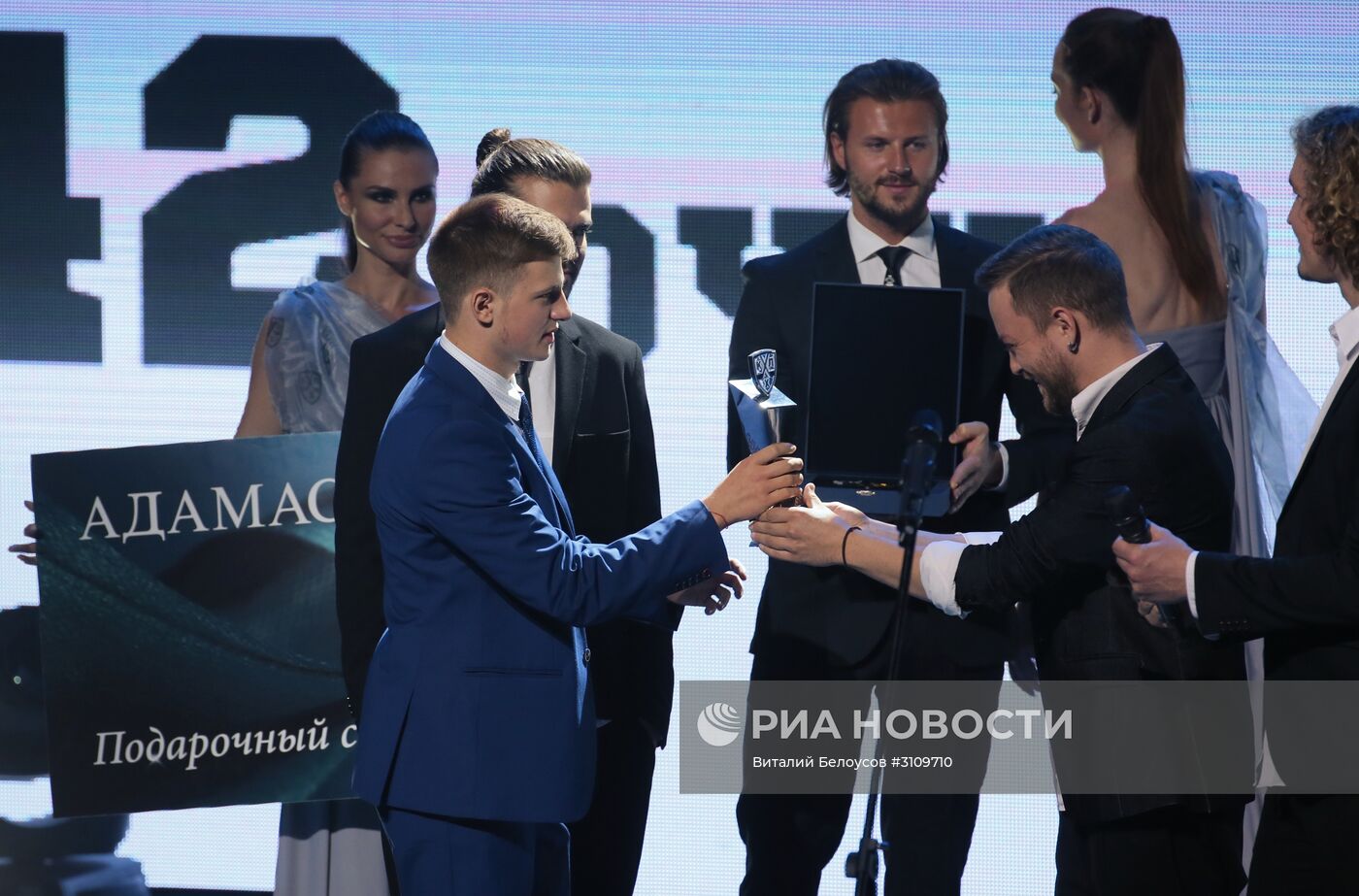 Церемония закрытия 9 сезона КХЛ