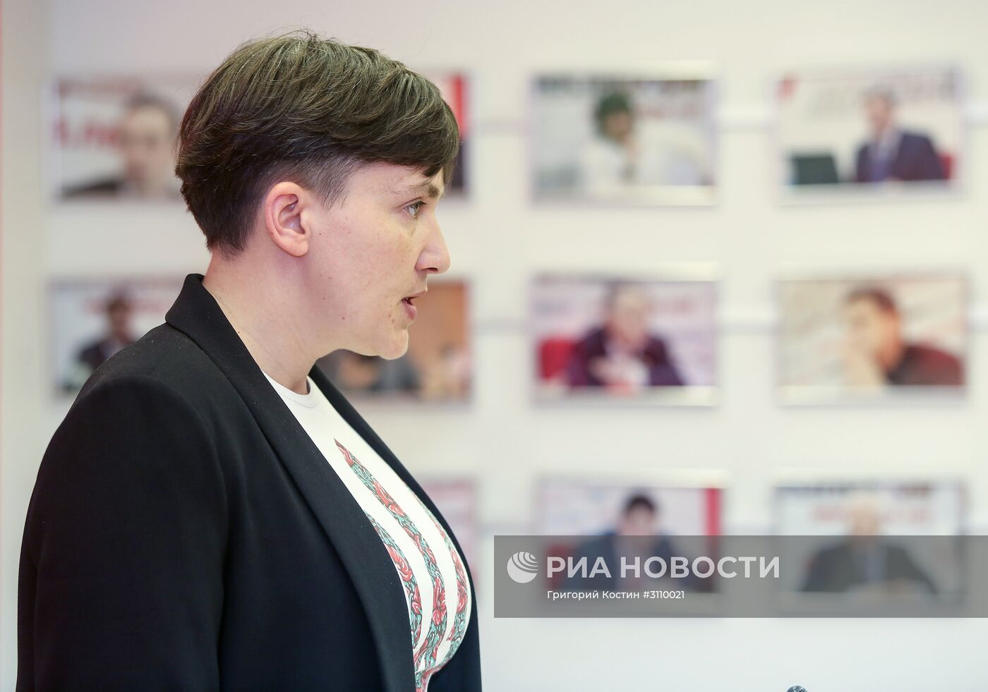 Пресс-конференция Надежды Савченко