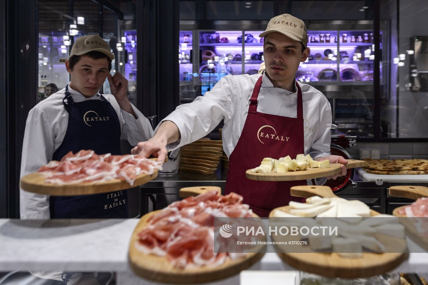 Открытие гастробутика Eataly