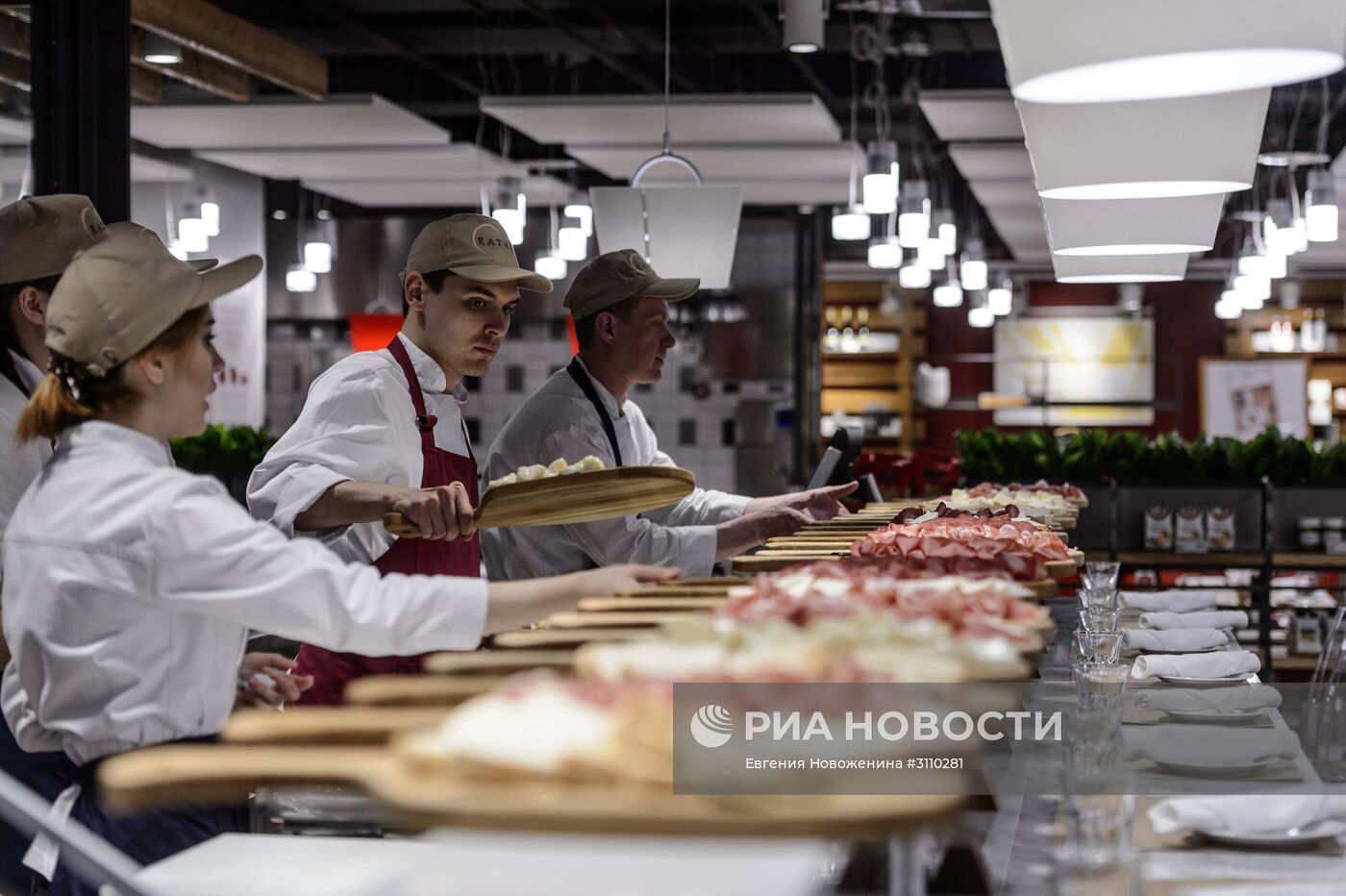 Открытие гастробутика Eataly