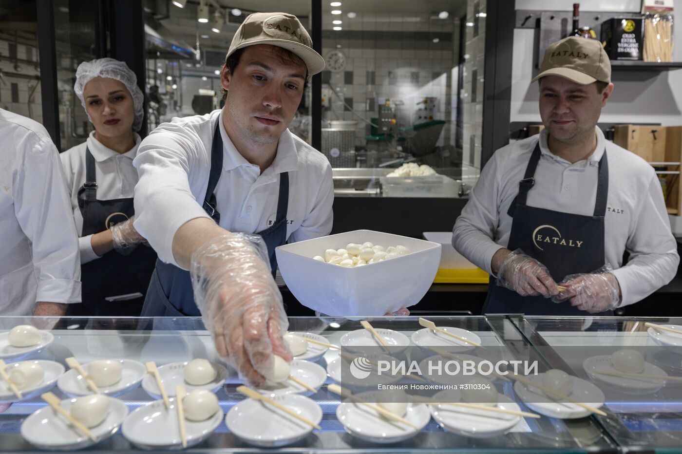 Открытие гастробутика Eataly