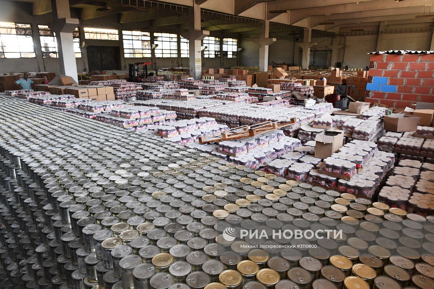 Производство консервированных продуктов в Дамаске