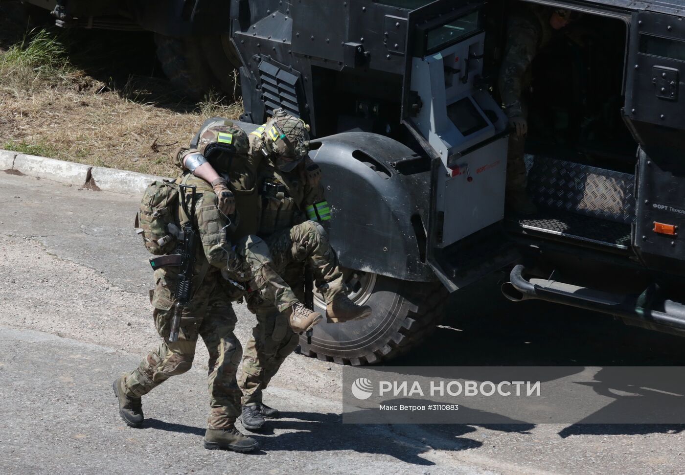 Второй этап учений ФСБ России в Крыму