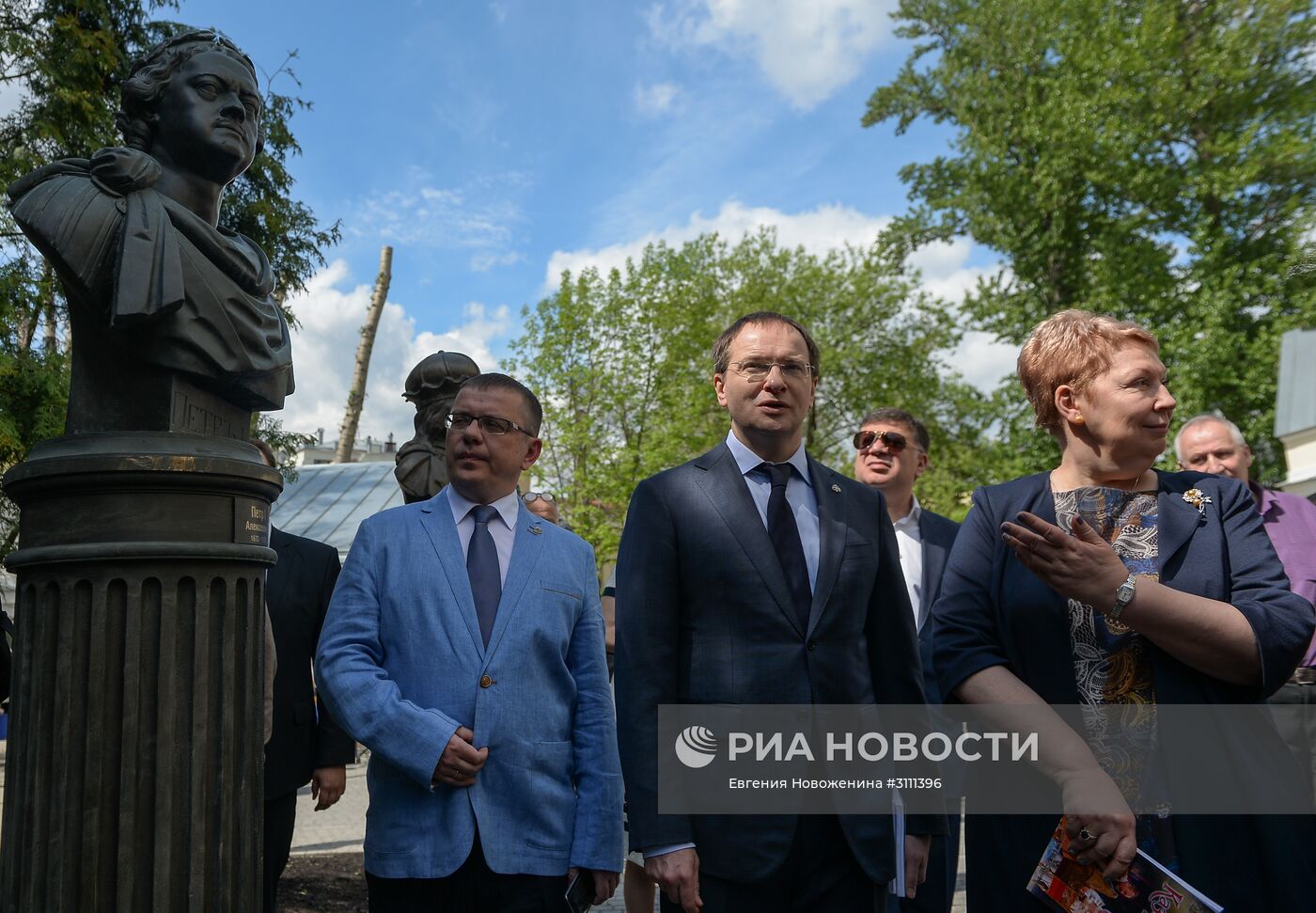 Открытие "Аллеи Правителей" в Москве