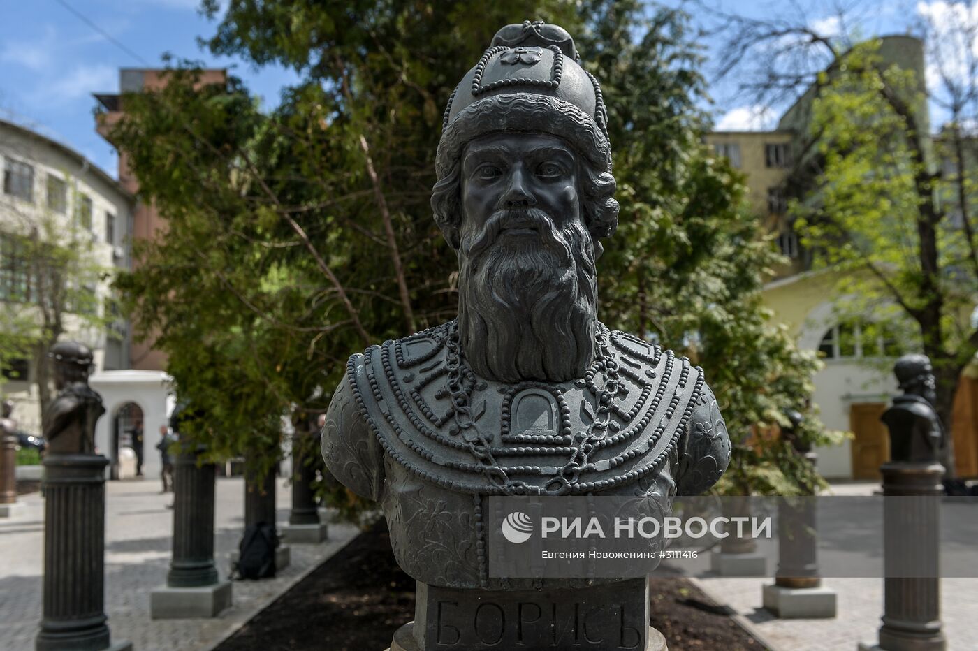 Открытие "Аллеи Правителей" в Москве