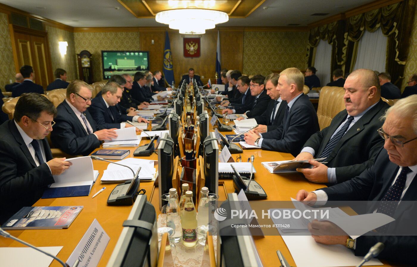 Вице-премьер РФ Д. Рогозин провел заседание Морской коллегии