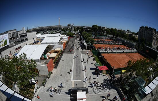 Теннис. Ролан Гаррос. Квалификация