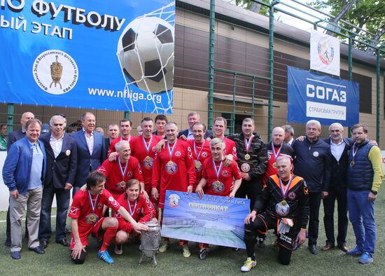 Финальный этап 2-го всероссийского фестиваля по футболу Народной Футбольной Лиги