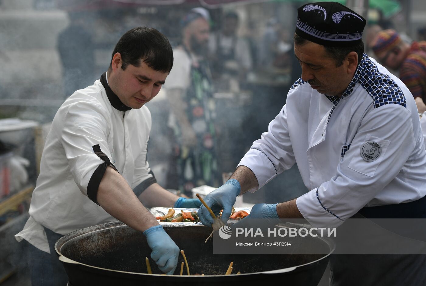 Кулинарный фестиваль "Культ плова" в Москве