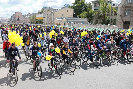 Всероссийский Велопарад в Москве
