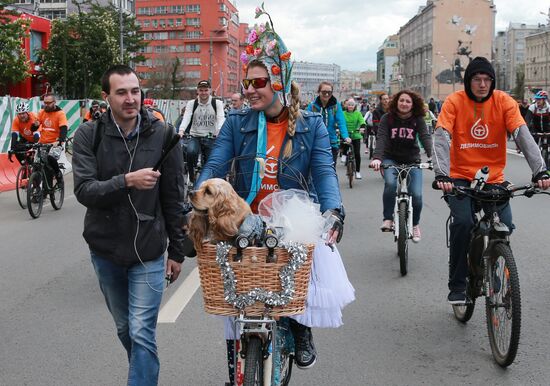 Всероссийский Велопарад в Москве