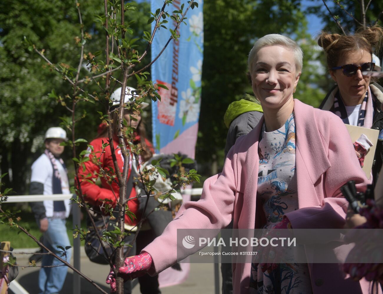 Посадка деревьев и вручение премии Олега Янковского "Творческое открытие"