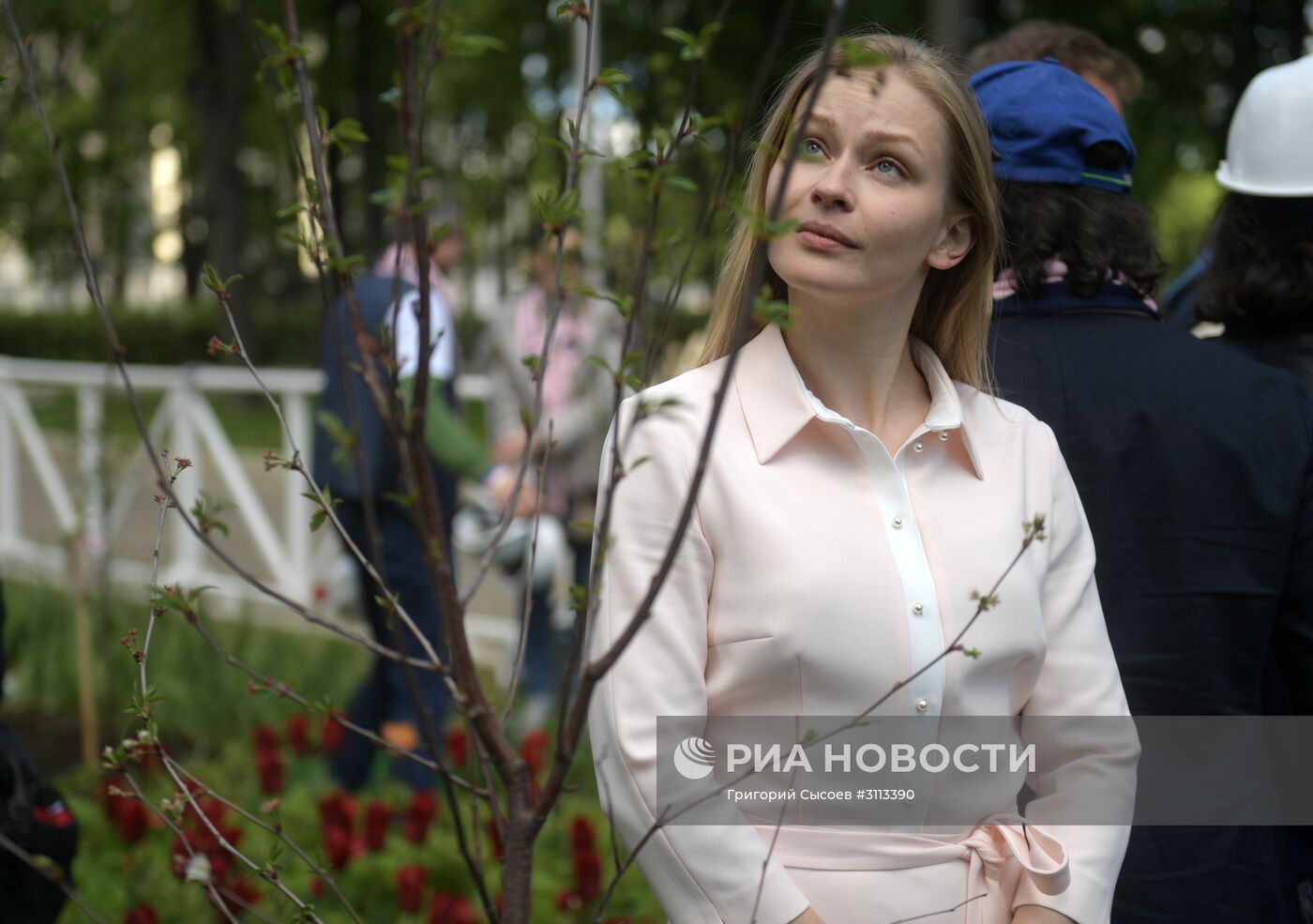 Посадка деревьев и вручение премии Олега Янковского "Творческое открытие"