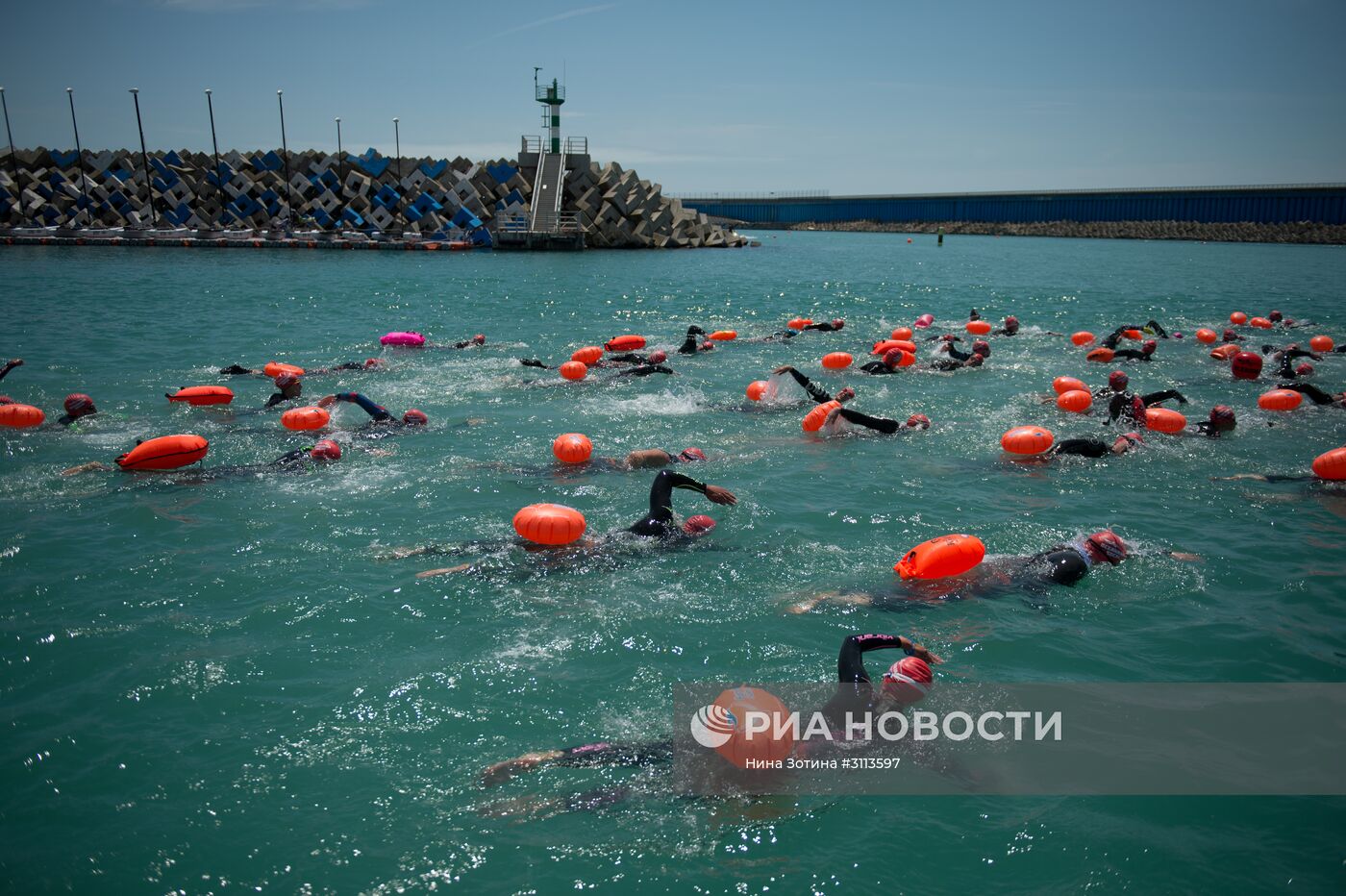 Международный чемпионат по плаванию Oceanman Sochi