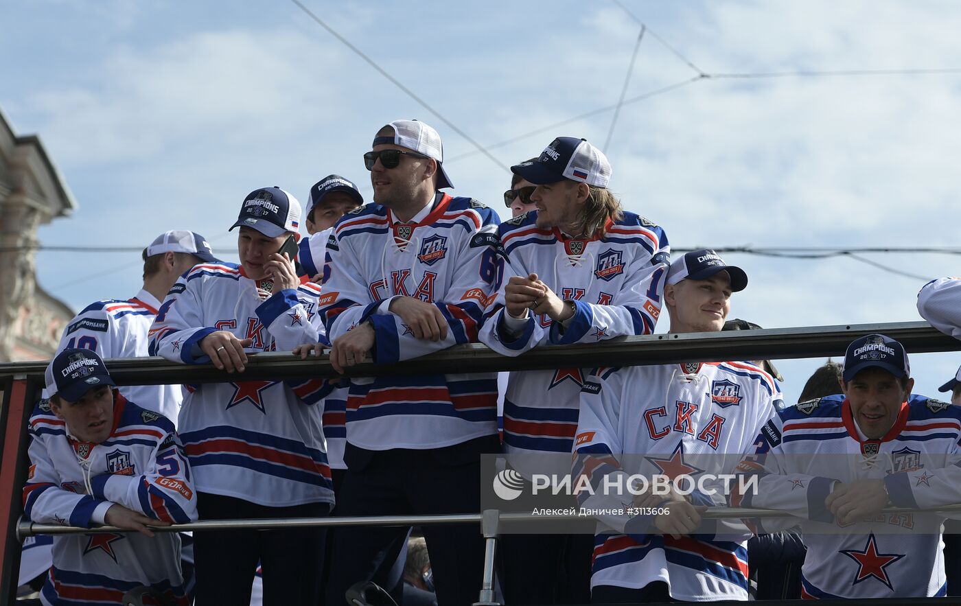 Чемпионский парад ХК СКА