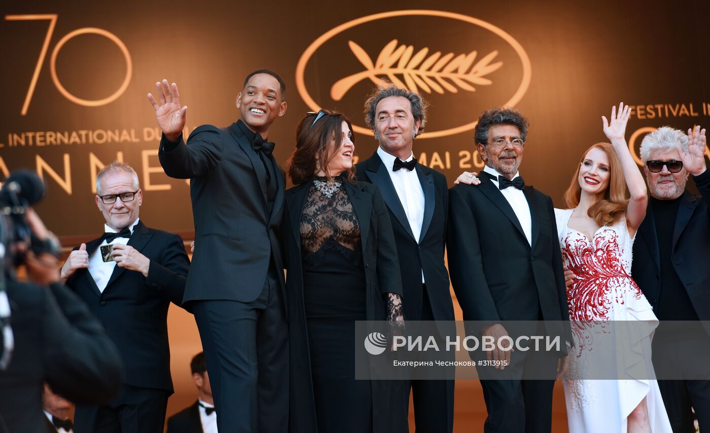 Церемония закрытия 70-го Каннского международного кинофестиваля